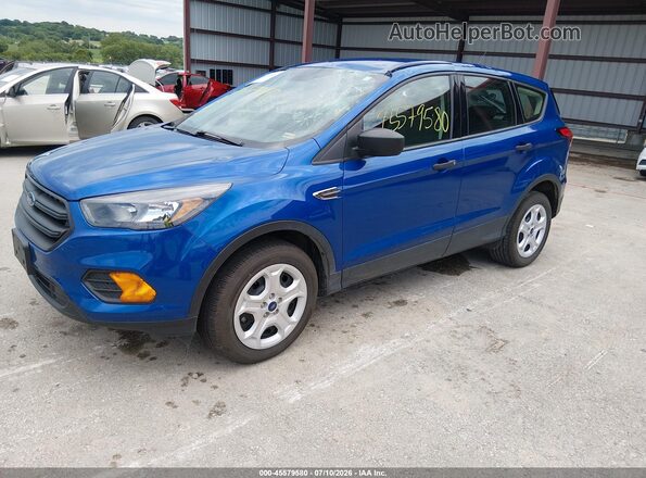 1FMCU0F70KUB86118 2019 FORD ESCAPE Blue Передня ліва чверть