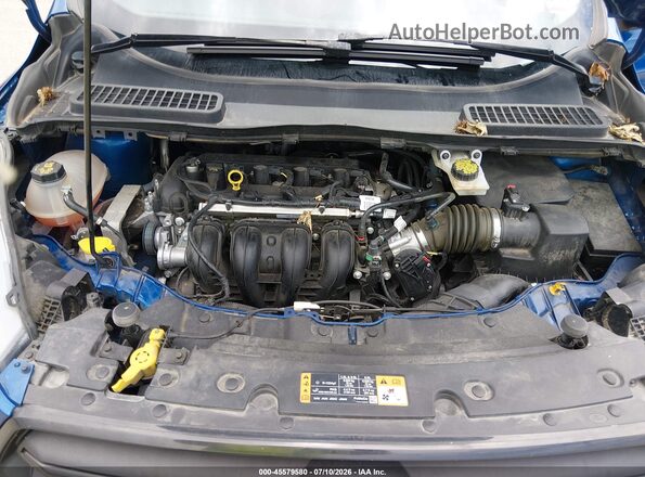 1FMCU0F70KUB86118 2019 FORD ESCAPE Blue Вид ззаду