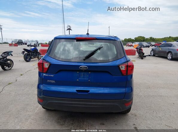 1FMCU0F70KUB86118 2019 FORD ESCAPE Blue 