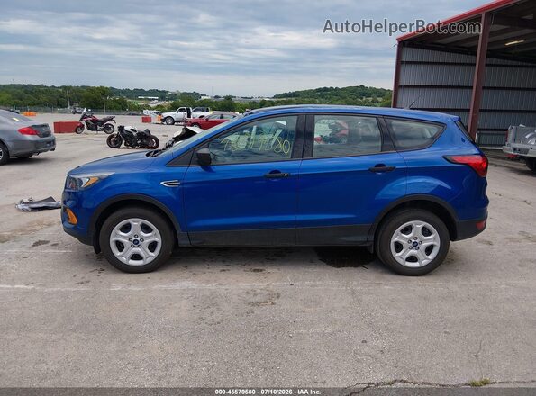 1FMCU0F70KUB86118 2019 FORD ESCAPE Blue Панорамний вид салону 360°