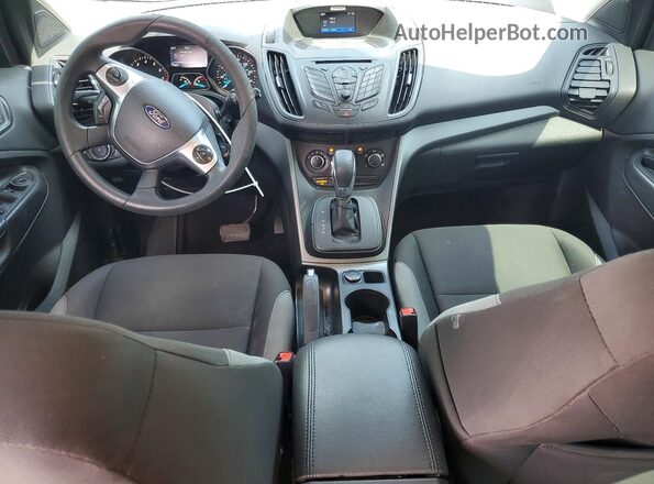 1FMCU0F71GUC50478 2016 FORD ESCAPE Black Dashboard view