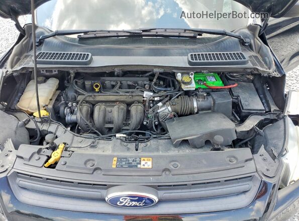 1FMCU0F71GUC50478 2016 FORD ESCAPE Black Engine compartment view