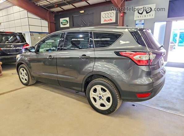 1FMCU0F71HUD35046 2017 FORD ESCAPE Gray Задня ліва чверть