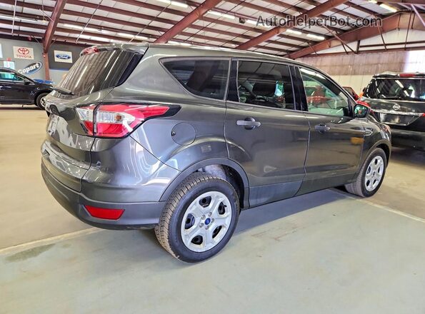 1FMCU0F71HUD35046 2017 FORD ESCAPE Gray Задня права чверть