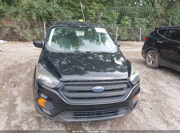 1FMCU0F71JUB86305 2018 FORD ESCAPE Black Դիմացի տեսք