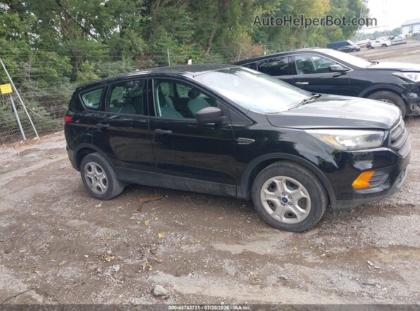 1FMCU0F71JUB86305 2018 FORD ESCAPE Black Սալոնի հետևի տեսք