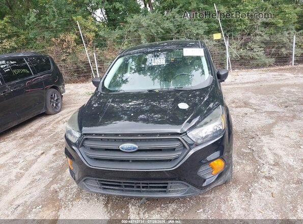 1FMCU0F71JUB86305 2018 FORD ESCAPE Black Սարքավորումների վահանակի տեսք