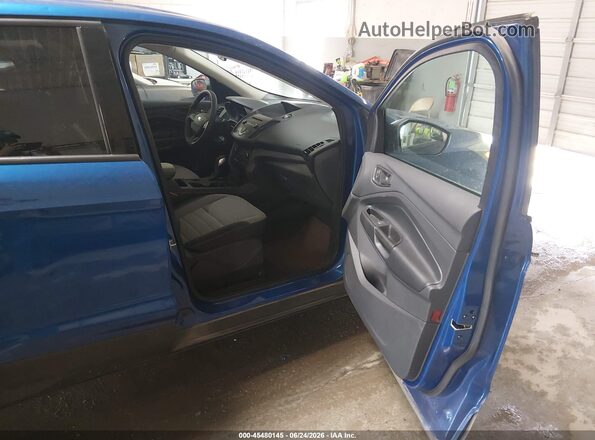 1FMCU0F71JUD31018 2018 FORD ESCAPE Blue Widok wnętrza z przodu