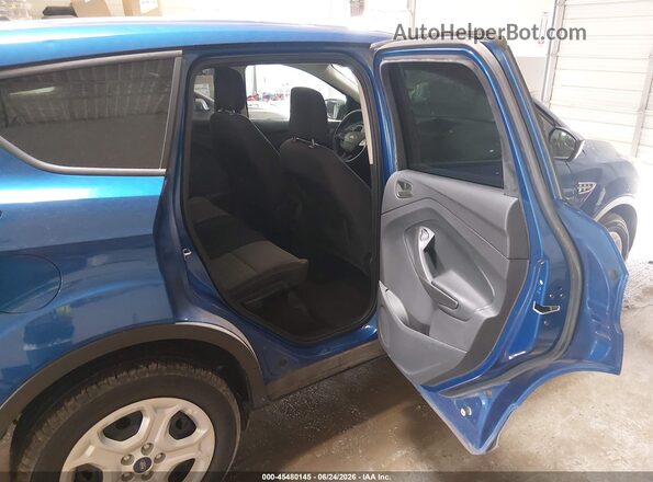1FMCU0F71JUD31018 2018 FORD ESCAPE Blue Widok naklejki z numerem VIN