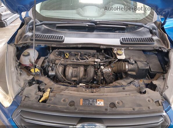 1FMCU0F71JUD31018 2018 FORD ESCAPE Blue Widok z tyłu