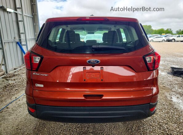 1FMCU0F71KUA05303 2019 FORD ESCAPE Orange უკანა ხედი