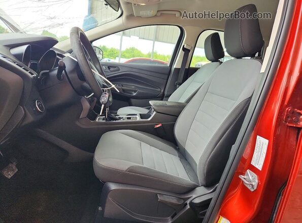 1FMCU0F71KUA05303 2019 FORD ESCAPE Orange წინა სალონის ხედი