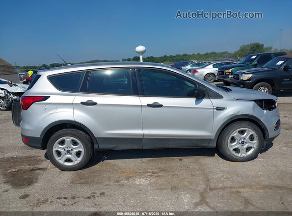 1FMCU0F71KUA78963 2019 FORD ESCAPE Silver Vista interior trasera