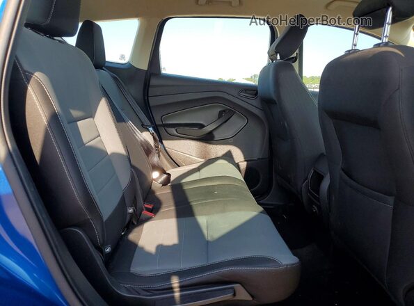 1FMCU0F71KUC25766 2019 FORD ESCAPE Blue Widok wnętrza z tyłu