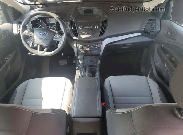 1FMCU0F71KUC26304 2019 FORD ESCAPE White Widok deski rozdzielczej