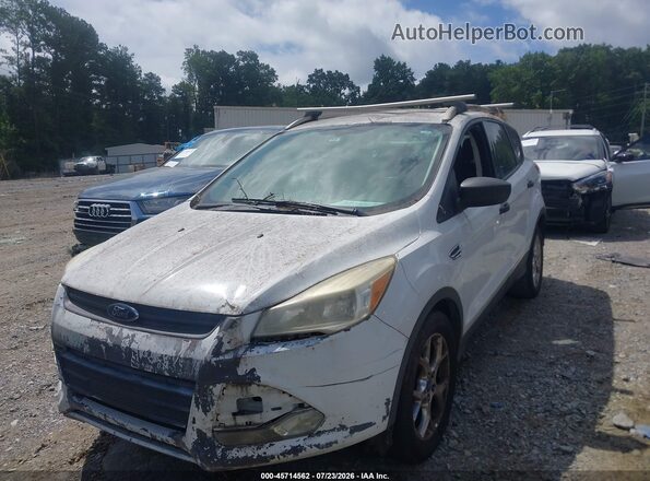 1FMCU0F72GUA25843 2016 FORD ESCAPE White Przód lewy