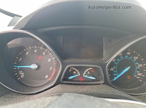 1FMCU0F72GUB82210 2016 FORD ESCAPE Red Vista del cuadro de instrumentos