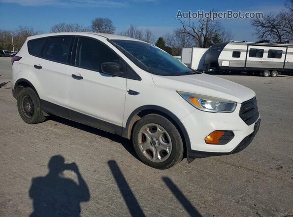1FMCU0F72HUA61341 2017 FORD ESCAPE White Front right
