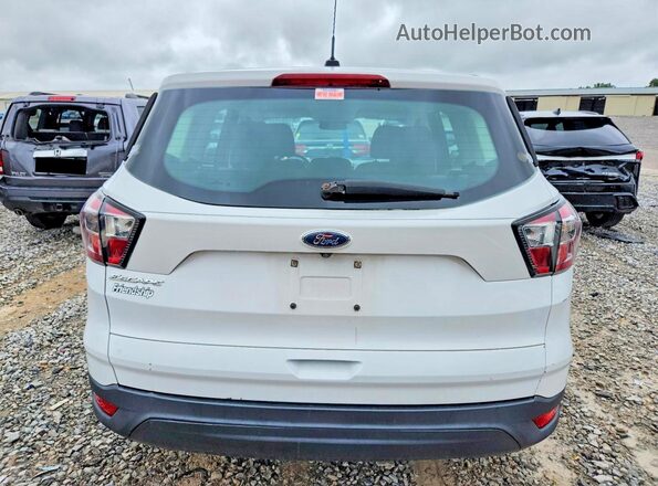 1FMCU0F72HUB87635 2017 FORD ESCAPE White Vista trasera