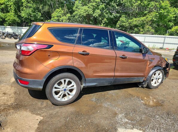 1FMCU0F72HUC72782 2017 FORD ESCAPE Orange Rear right