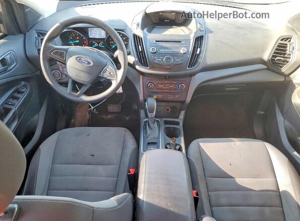 1FMCU0F72HUE36435 2017 FORD ESCAPE Silver Widok deski rozdzielczej