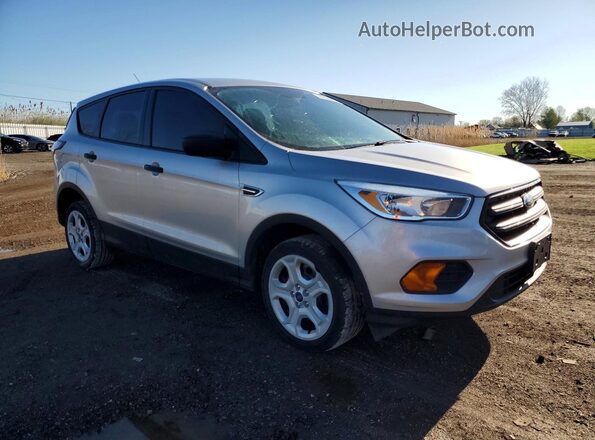 1FMCU0F72HUE36435 2017 FORD ESCAPE Silver Przód prawy
