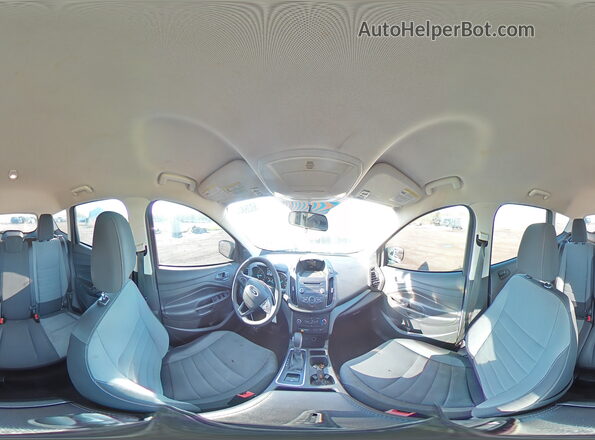 1FMCU0F72HUE36435 2017 FORD ESCAPE Silver Widok wnętrza 360 stopni