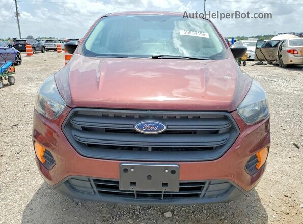1FMCU0F72JUA09407 2018 FORD ESCAPE Burgundy Widok z przodu