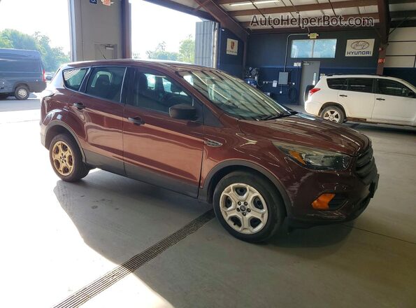 1FMCU0F72JUA49471 2018 FORD ESCAPE Коричневый Передняя правая четверть