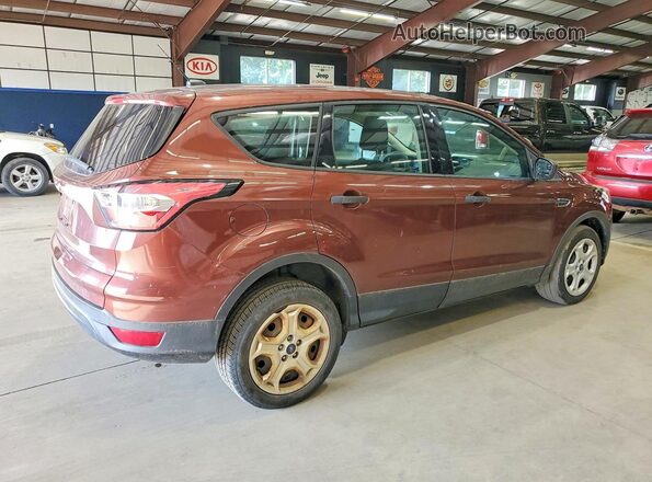 1FMCU0F72JUA49471 2018 FORD ESCAPE Коричневый Задняя правая четверть