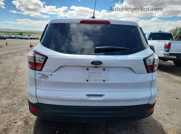 1FMCU0F72JUB13105 2018 FORD ESCAPE White უკანა ხედი