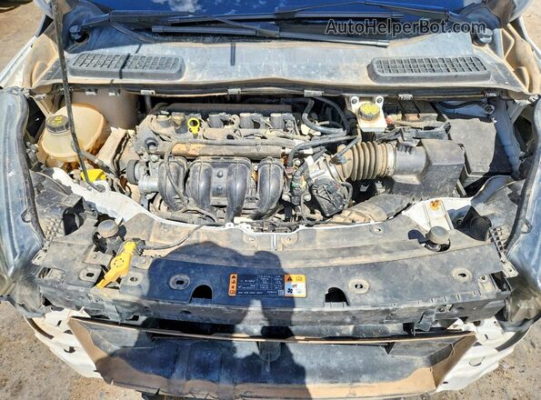 1FMCU0F72JUB13105 2018 FORD ESCAPE White უკანა სალონის ხედი