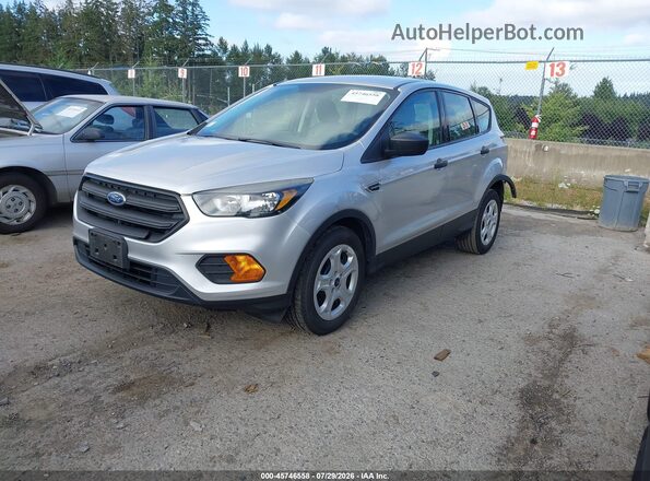 1FMCU0F72JUB14996 2018 FORD ESCAPE Silver Przód lewy