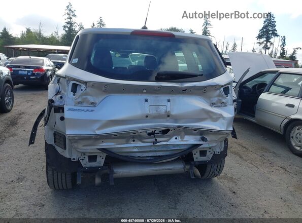 1FMCU0F72JUB14996 2018 FORD ESCAPE Silver Widok z przodu