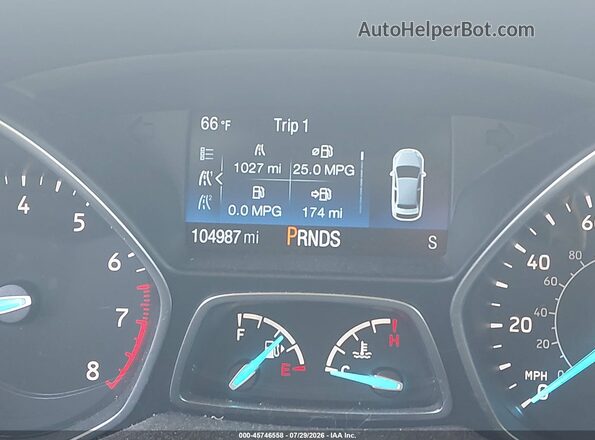 1FMCU0F72JUB14996 2018 FORD ESCAPE Silver 