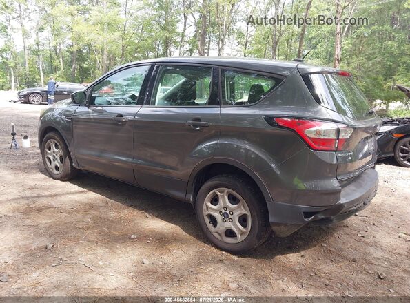 1FMCU0F72JUB27182 2018 FORD ESCAPE Gray Հետևի ձախ