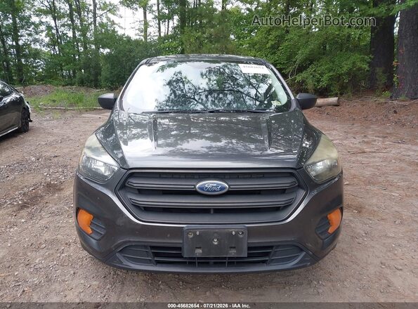 1FMCU0F72JUB27182 2018 FORD ESCAPE Gray Սալոնի հետևի տեսք