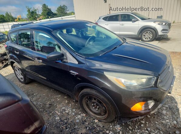 1FMCU0F72JUB35525 2018 FORD ESCAPE Black Delantero derecho