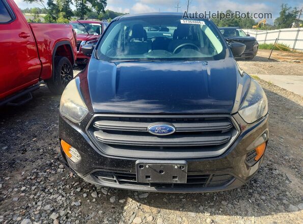 1FMCU0F72JUB35525 2018 FORD ESCAPE Black Vista frontal