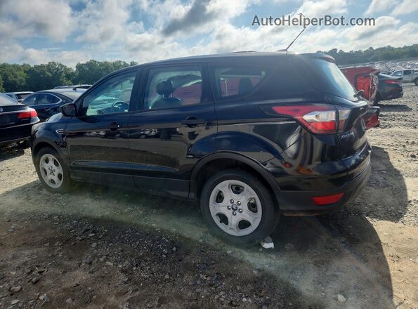 1FMCU0F72JUB35525 2018 FORD ESCAPE Black Trasero izquierdo