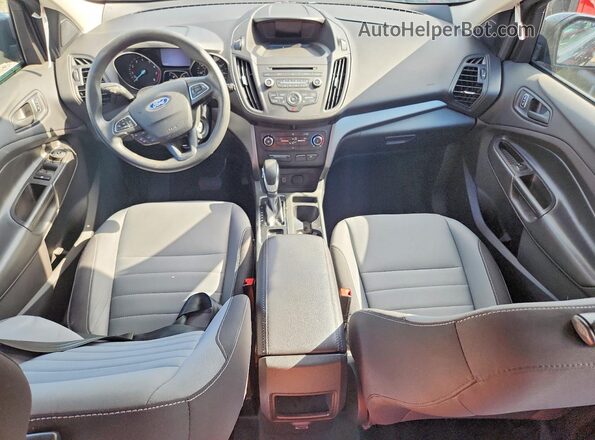 1FMCU0F72JUB35525 2018 FORD ESCAPE Black Vista del salpicadero