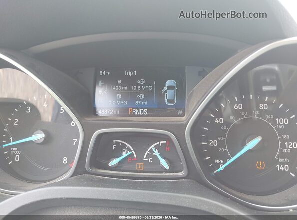 1FMCU0F72JUD08380 2018 FORD ESCAPE White უკანა სავარძლების ხედი