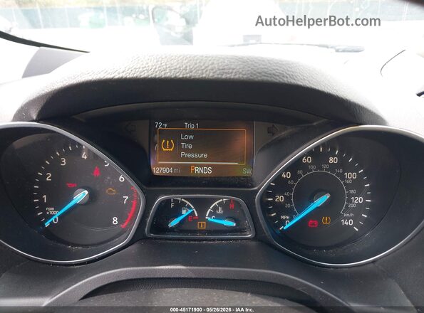1FMCU0F72KUA13698 2019 FORD ESCAPE Gray Rear seats view