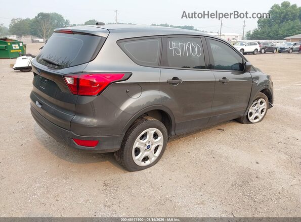 1FMCU0F72KUA13698 2019 FORD ESCAPE Gray Rear right