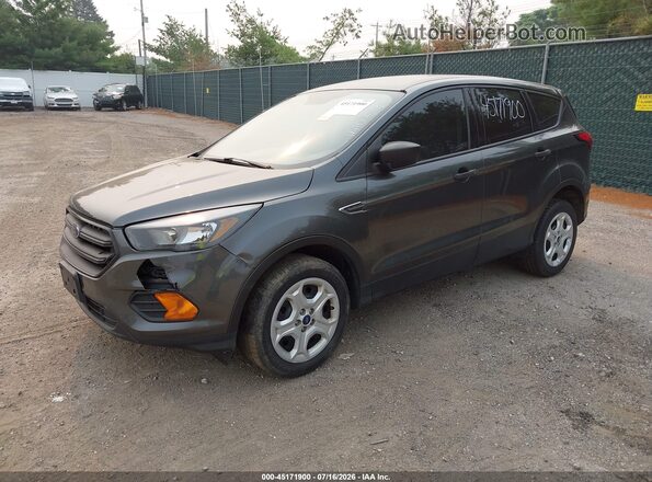 1FMCU0F72KUA13698 2019 FORD ESCAPE Gray Front left