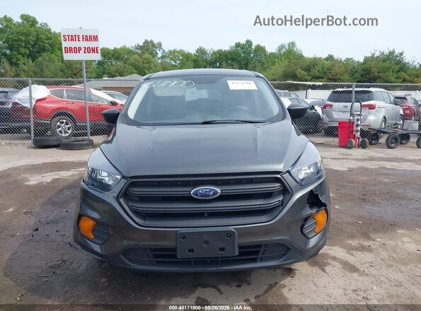 1FMCU0F72KUA13698 2019 FORD ESCAPE Gray Instrument cluster view