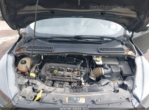 1FMCU0F72KUA13698 2019 FORD ESCAPE Gray Rear view
