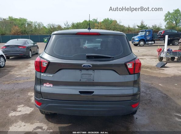 1FMCU0F72KUA13698 2019 FORD ESCAPE Gray 