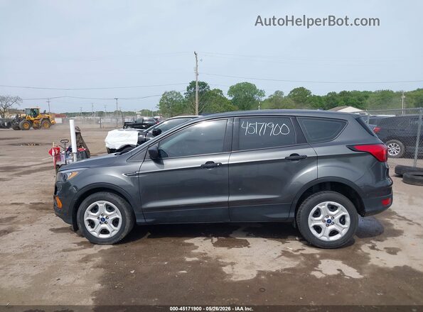 1FMCU0F72KUA13698 2019 FORD ESCAPE Gray 360 interior view