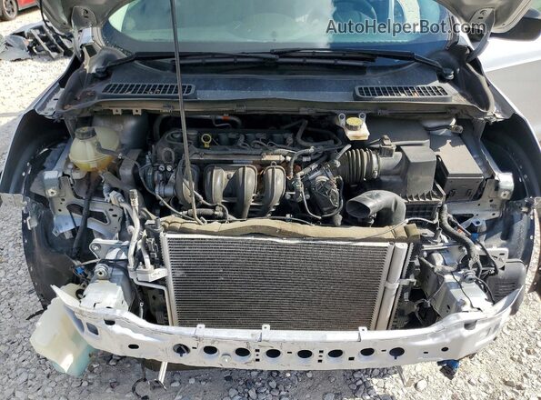 1FMCU0F72KUA78941 2019 FORD ESCAPE Silver Widok komory silnika